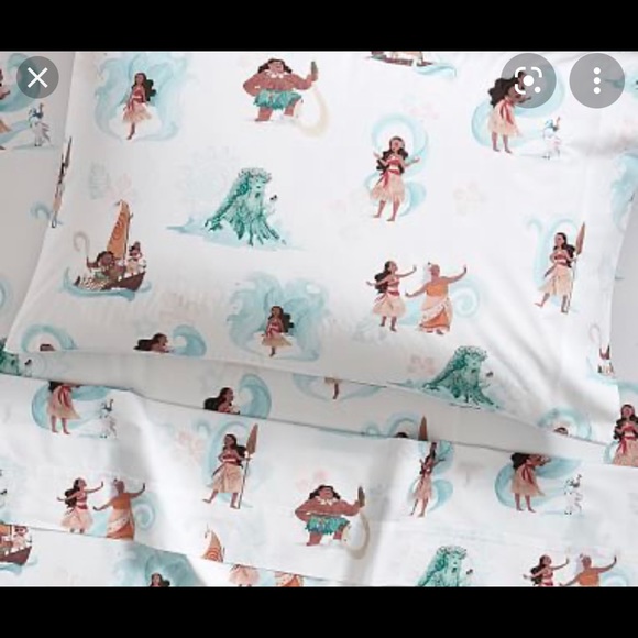 moana crib sheets